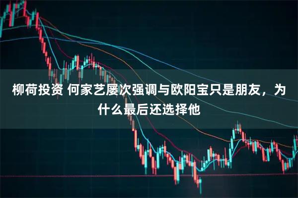 柳荷投资 何家艺屡次强调与欧阳宝只是朋友，为什么最后还选择他